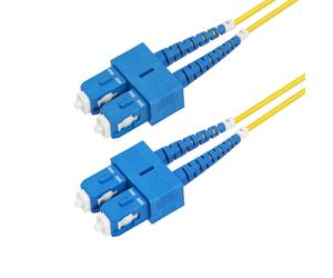 Startech.Com 3M (9.8Ft) Sc To Sc (Upc) Os2 Single Mode Duplex Fiber... NUOVO