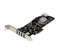 startech. com 4 Port Dual Bus PCI Express PCIe USB 3.0 W/Uasp & Power - PEXUSB3S42 V