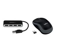 StarTech.com 4 Port Portable USB 2.0 Hub with Cable OFF-ACC NUOVO