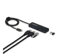 StarTech.com 4-Port USB-C Hub, 5Gbps, Bus Powered, USB-C to 4x USB-A Mini H (PC)
