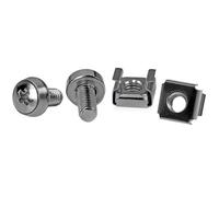 StarTech.com 50 Pkg M6 Mounting Screws and Cage Nuts OFF-ACC NUOVO