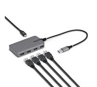 StarTech.com 5G4AC-USB-A-HUB hub di interfaccia USB 3.2 Gen 1 (3.1 Gen 1) Type-A 5000 Mbit/s Grigio NEW