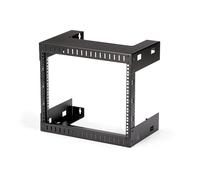 StarTech.com 8U 19 Rack di rete per montaggio a parete a 2 staffe - Rack open frame a muro profondo 30cm. Rack per dati/AV/IT/a