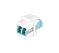 StarTech.com Accoppiatore da LC a LC, adattatore in fibra ottica LC, Jack accoppiatore Keystone per fibra duplex LC/UPC
