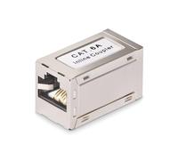 StarTech.com Accoppiatore RJ45 schermato, accoppiatore Cat6a in linea, pinout (F/F) T568B, estensione cavo Ethernet schermato