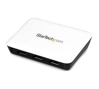 STARTECH.COM Adatattore di Rete Nic USB 3.0 a Ethernet Gigabit con 3 Porte Hub,