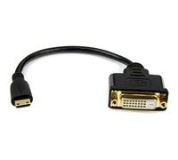 Startech.Com Adatattore Mini HDMI a Dvi-D da 20 cm, Maschio/Femmina