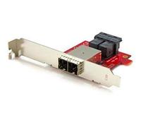 StarTechcom Adattatore Mini-SAS - Dual SFF-8643 a SFF-8644 - con Staffa Intera e a Mezzo Profilo - 12Gbps