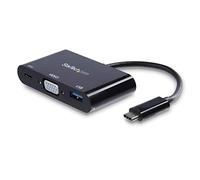 STARTECH.COM Adatattore Multifunzione USB-C a VGA con Porta USB-A e Power Delive