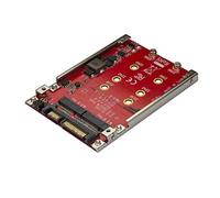 Startech.Com Adatattore per 2 Dischi SSD M.2 a Sata per Alloggio da 2.5", Raid,