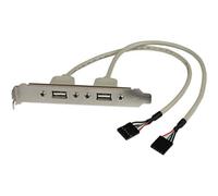 StarTech.com Adattatore piastra slot USB A femmina 2 porte ( USBPLATE )