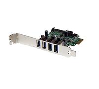 STARTECH.COM Adatattore Scheda con Troller PCI Express PCie Superspeed USB 3.0 a