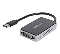 Startech.Com Adatattore Scheda Video Esterna per più Monitor USB 3.0 a DVI con Hub USB a 1 Porta, 1920 X 1200