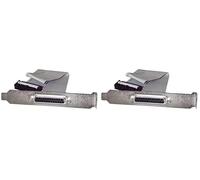 StarTech.Com Adatattore/Slot di Espansione Porta Parallela, Cavo collettore DB25 Femmina a IDC 25 da 40 cm (Confezione da 2)