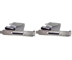 StarTech.Com Adatattore/Slot di Espansione Porta Parallela, Cavo collettore DB25 Femmina a IDC 25 da 40 cm (Confezione da 2)
