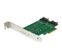 STARTECH.COM Adatattore SSD M.2 Ngff a 3 Porte, 1X M.2 PCie, Nvme, 2X M.2 Sata I