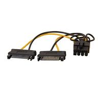 StarTech Adattatore cavo alimentazione SATA a PCIe 8 pin per scheda video 15 cm