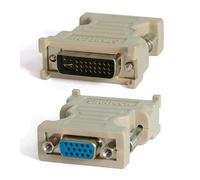 StarTech. com - Adattatore convertitore DVI-I a VGA - DVI-I Maschio - DB15 Femmina - Bianco - 1 X Hd-15 femmina - 1 X Dvi-i maschio Video