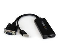 StarTech.com Adattatore Convertitore VGA a HDMI con Audio via USB - Cavo Convertitore Portatile VGA a HDMI - 1080p