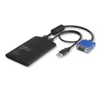 StarTech.com Adattatore Crash Cart portatile console KVM a USB 2.0 del laptop con trasferimento di file e Acquisizione Video (P