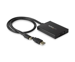 StarTech.com Adattatore da Mini DisplayPort a DVI Dual Link - Adattatore da Mini DisplayPort a DVI-D Active Video Converter - Alimentazione USB - Dual Link - Nero - Nouvo