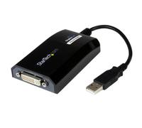StarTech.com Adattatore da USB a DVI - 1920x1200 - Scheda grafica e video esterna - Cavo adattatore per doppio monitor - Compatibile con Mac e Windows - Nouvo