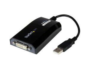 StarTech.com Adattatore da USB a DVI - 1920x1200 - Scheda grafica e video esterna - Cavo adattatore per doppio monitor - Compatibile con Mac e Windows - Nouvo