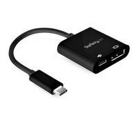 STARTECH.COM - Adattatore da USB C a DisplayPort con Power Delivery - Convertitore Video 8K 60Hz / 4K 120Hz USB Tipo C a DP 1.4 - Pass-Through PD 60W