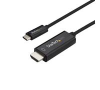 StarTech.com Adattatore da USB-C a HDMI 3m - Cavo video da USB Tipo C a HDMI 2.0 - 4K60Hz - Compatibile con Thunderbolt 3 - Convertitore da USB-C a HDMI - Modalità DP 1.2 Alt HBR2 - Nero - Nouvo