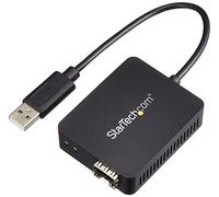 StarTech.com Adattatore di rete USB 2.0 a Fibre ottiche - Convertitore SFP con slot aperto