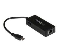 StarTech.com Adattatore di rete USB-C a RJ45 Gigabit Ethernet con porta USB-A su