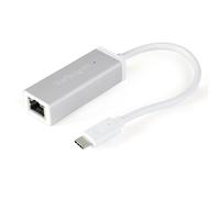 StarTech Adattatore di Rete USB-C a RJ45 Gigabit Ethernet, in Alluminio | Design Robusto e Portatile, Connessione Gigabit Affidabile