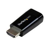 StarTech.com Adattatore HDMI a VGA compatto per portatili, Convertitore slim HDMI a VGA per desktop/laptop/book, 1920x1200/1080p