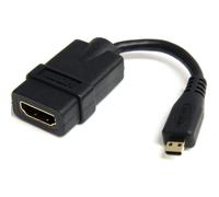 StarTech.com Adattatore Micro HDMI a HDMI, Video 4K 30Hz, Dongle ad elevata velo