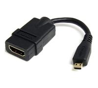StarTech.com 12cm High-Speed HDMI Adapterkabel - HDMI auf Micro HDMI - Buchse/Stecker ( HDADFM5IN )