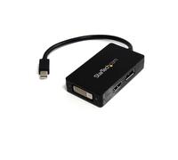 StarTech.com Adattatore Mini DisplayPort a DisplayPort/DVI/HDMI - Convertitore mDP 3 in 1