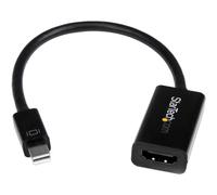 StarTech.com Adattatore mini DisplayPort a HDMI 4k a 30Hz - Convertitore audio / video attivo mDP 1.2 a HDMI 1080p per MacBook Air / Mac Book Pro (