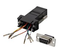 StarTech.com Adattatore Modulare seriale DB9 a RJ45 - F/F (ADAPTER DB9F TO RJ45F - .)