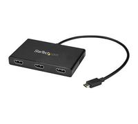 ST MSTCDP123HD - Monitor adattatore, USB-C > 3 HDMI, nero