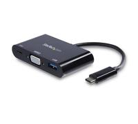 StarTech.com Adattatore Multifunzione USB-C a VGA con porta USB-A e Power Delive
