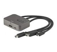 StarTech.com Adattatore Multiporta a HDMI 3-in-1 - Convertitore da USB-C, HDMI o Mini DisplayPort a HDMI per sala conferenze 4K