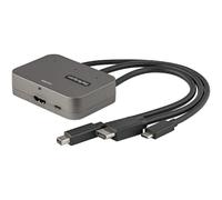 StarTech.com Adattatore Multiporta a HDMI 3-in-1 - Convertitore da USB-C, HDMI o Mini DisplayPort a HDMI per sala conferenze 4K 60Hz - Adattatore AV digitale per collegare monitor/display HDMI