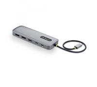 StarTech.com Adattatore Multiporta USB-C a Dual DisplayPort 10-in-1, ricarica PD 100W, 2x 4K 60Hz, Hub 5 porte 5Gbps, Gigabit Ethernet, Mini Dock Dell/HP/Lenovo (USB-C DUAL-DP MULTIPORT HUB - - 100W