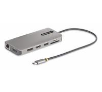 StarTech.com Adattatore multiporta USB-C a tre monitor, HDMI/ DisplayPort, hub 4