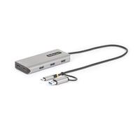 StarTech.com Adattatore multiporta USB-C con dongle USB-C a USB-A, 2x HDMI (4K30