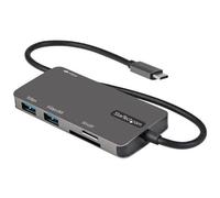 StarTech.com Adattatore multiporta USB C - Da USB-C a 4K HDMI, 100W Power Delivery Pass-through, slot SD/MicroSD, Hub USB 3.0 a