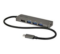 StarTech.com Adattatore Multiporta USB-C - Mini Docking station da USB-C a HDMI 4K 60Hz HDR10 con Pass-Through Power Delivery