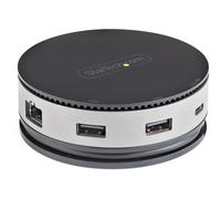 StarTech.com Adattatore multiporta USB-C - Mini Docking station USB Tipo C a HDMI/ Displayport 4K 60Hz o VGA 75W Power Delivery Hub 3x 3.0/3.1 Gbe Dock 3.1 Gen 2 10 Gbps per pc portatili/notebook [DKT31CHDVCM]