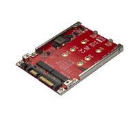 StarTech.com Adattatore per 2 Dischi SSD M.2 a SATA per alloggio da 2,5" - RAID