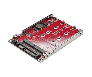 StarTech.com Adattatore per 2 Dischi SSD M.2 a SATA per alloggio da 2,5", RAID, M.2 NGFF